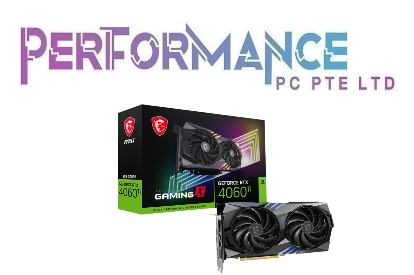 MSI GeForce RTX 4060 Ti RTX4060 Ti RTX 4060Ti GAMING X 8G GRAPHIC CARD (3 YEARS WARRANTY BY CORBELL TECHNOLOGY PTE LTD)