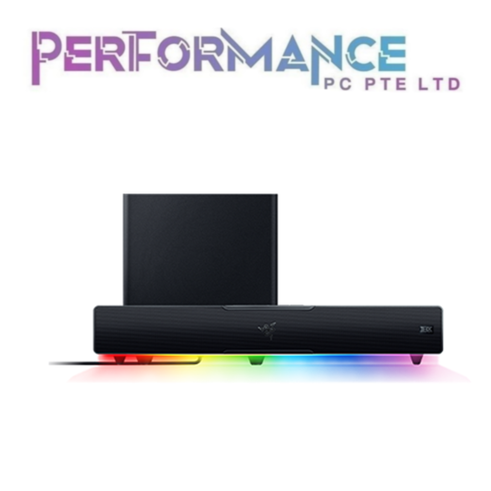 Razer Leviathan V2 - PC Gaming Sound Bar with Subwoofer (1 YEAR WARRANTY BY BAN LEONG TECHNOLOGY PTE LTD)