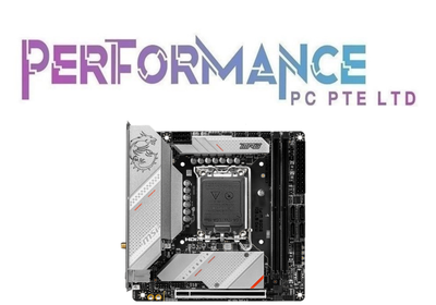 MSI MPG B760I B760 I EDGE WIFI DDR5 MOTHERBOARD (3 YEARS WARRANTY BY CORBELL TECHNOLOGY PTE LTD)