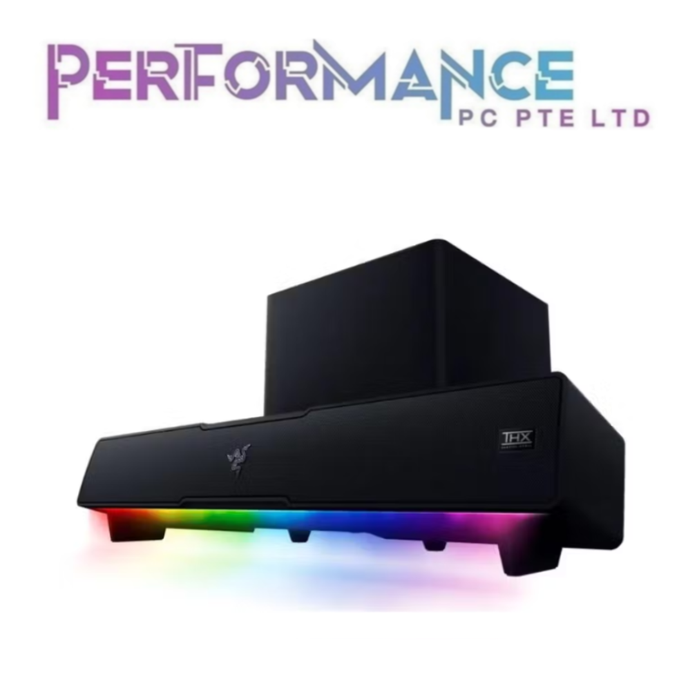 Razer Leviathan V2 - PC Gaming Sound Bar with Subwoofer (1 YEAR WARRANTY BY BAN LEONG TECHNOLOGY PTE LTD)