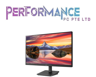 LG 24MR400-B Mainstream 23.8"  Full HD IPS Display, Freesync with 100Hz, Wall mount, Reader Mode, 3-Side Virtually Borderless (3 YEARS WARRANTY LG)