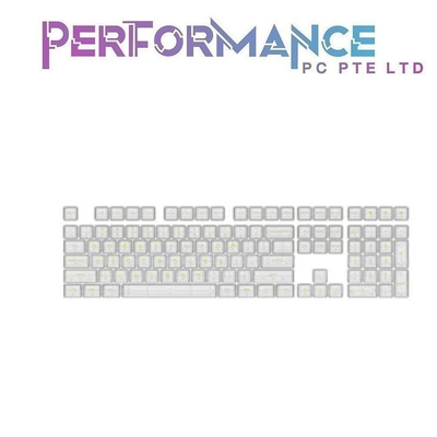 AKKO - Clear Transparent Keycap Sets Green Characters (Full Transparent) (1 YEARS WARRANTY BY TECH DYNAMIC PTE LTD)