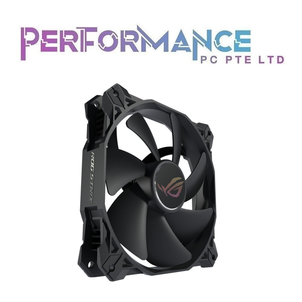 Asus ROG STRIX  XF 120 Whisper-Quiet, 4-pin PWM Fan for PC Cases , radiators or CPU cooling (5 YEARS WARRANTY BY BAN LEONG TECHNOLOGIES PTE LTD)