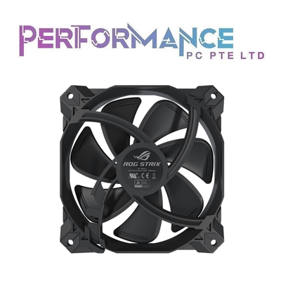 Asus ROG STRIX  XF 120 Whisper-Quiet, 4-pin PWM Fan for PC Cases , radiators or CPU cooling (5 YEARS WARRANTY BY BAN LEONG TECHNOLOGIES PTE LTD)