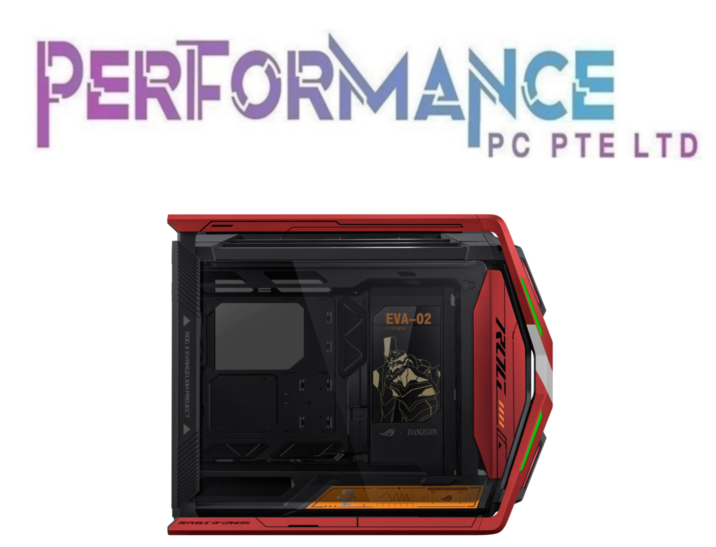 ROG Hyperion EVA 02 EVA02 EVA-02 Edition Desktop Casing (3 YEARS WARRANTY BY BAN LEONG TECHNOLOGY PTE LTD)