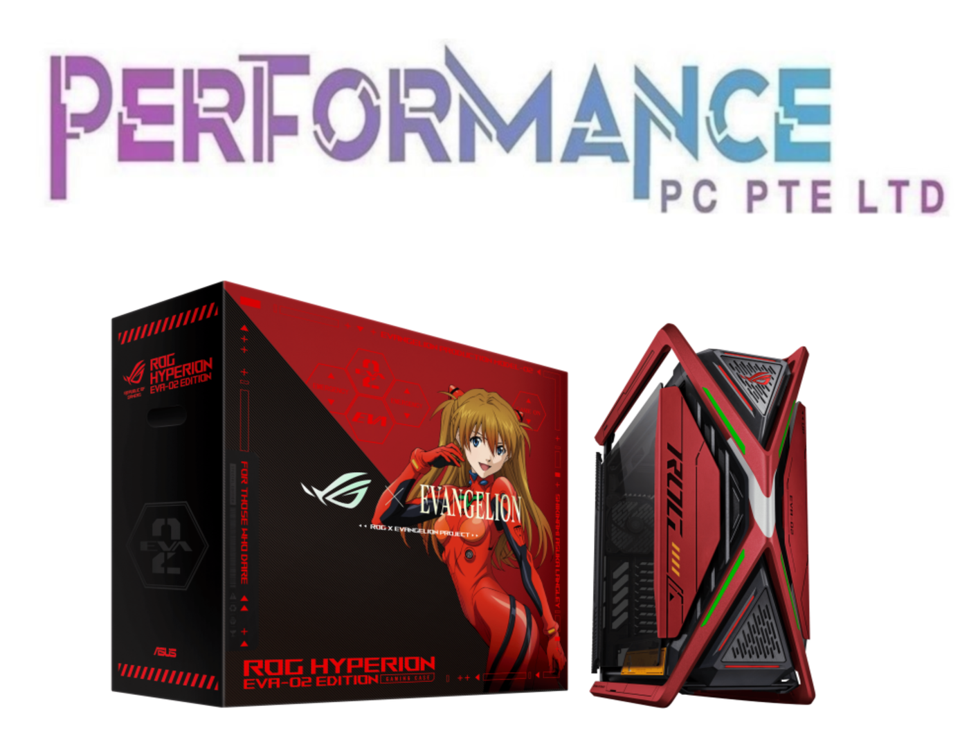 ROG Hyperion EVA 02 EVA02 EVA-02 Edition Desktop Casing (3 YEARS WARRANTY BY BAN LEONG TECHNOLOGY PTE LTD)