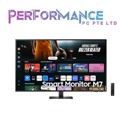 Samsung 43" Smart Monitor M7 M70D UHD LS43DM702UEXXS (3 YEARS WARRANTY BY BAN LEONG TECHNOLOGY PTE LTD)