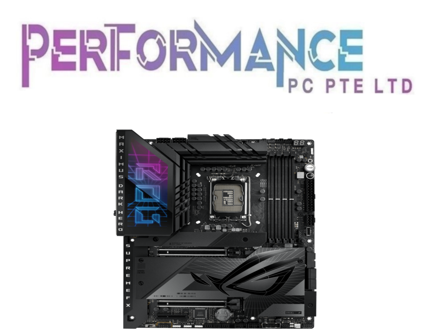 ASUS ROG MAXIMUS Z790 z 790 DARK HERO MOTHERBOARD (3 YEARS WARRANTY BY BAN LEONG TECHNOLOGY PTE LTD)