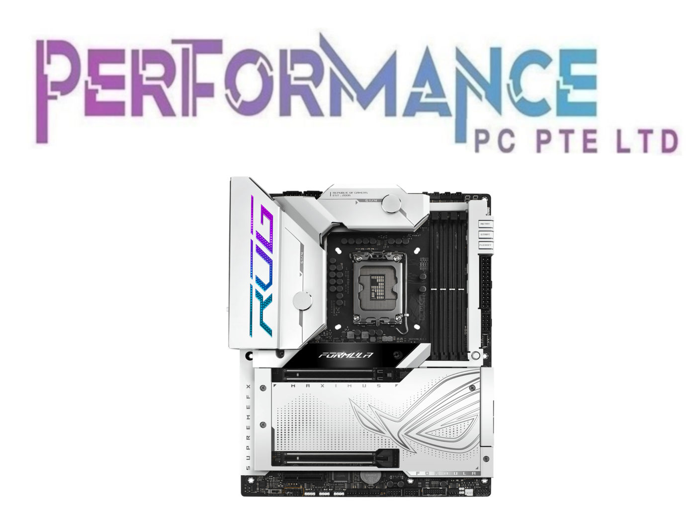 ASUS ROG MAXIMUS Z790 Z 790 FORMULA MOTHERBOARD (3 YEARS WARRANTY BY BAN LEONG TECHNOLOGY PTE LTD)