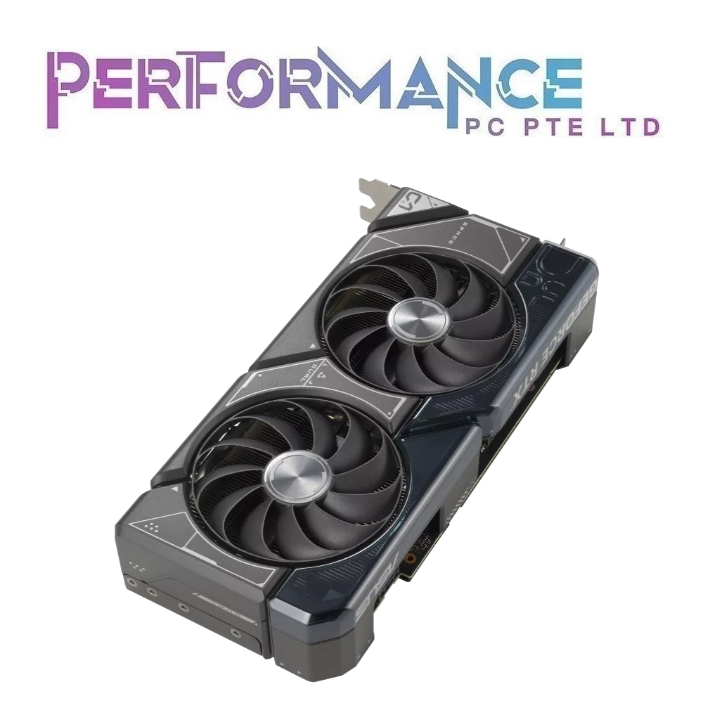 ASUS Dual GeForce RTX 4070 RTX4070 SUPER OC Edition 12GB GDDR6X - Black/White (3 YEARS WARRANTY BY BAN LEONG TECHNOLOGHY PTE LTD)