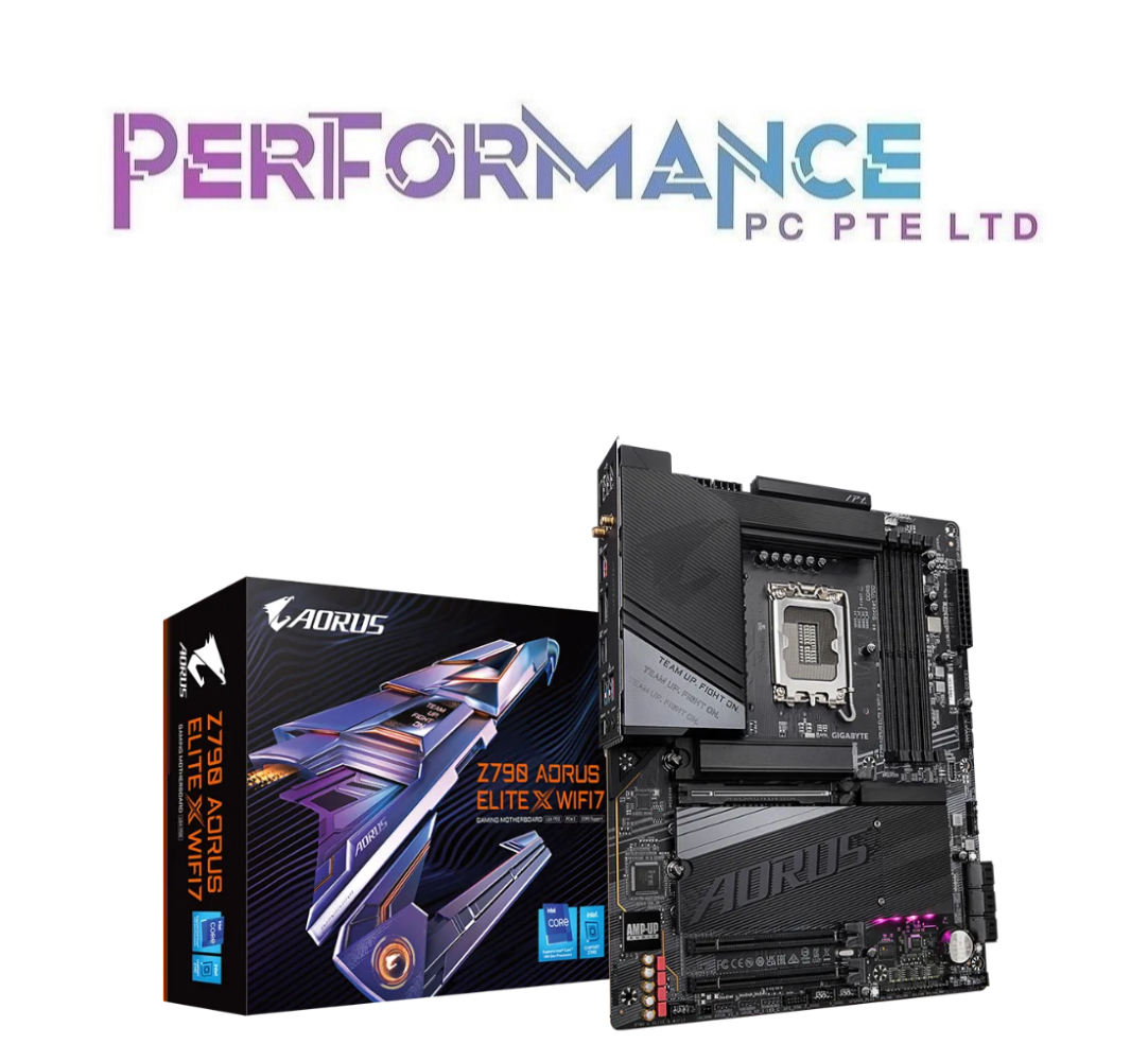 GIGABYTE Z790 Z 790 AORUS ELITE X WIFI7 MOTHERBOARD (3 YEARS WARRANTY BY CDL TRADING PTE LTD)