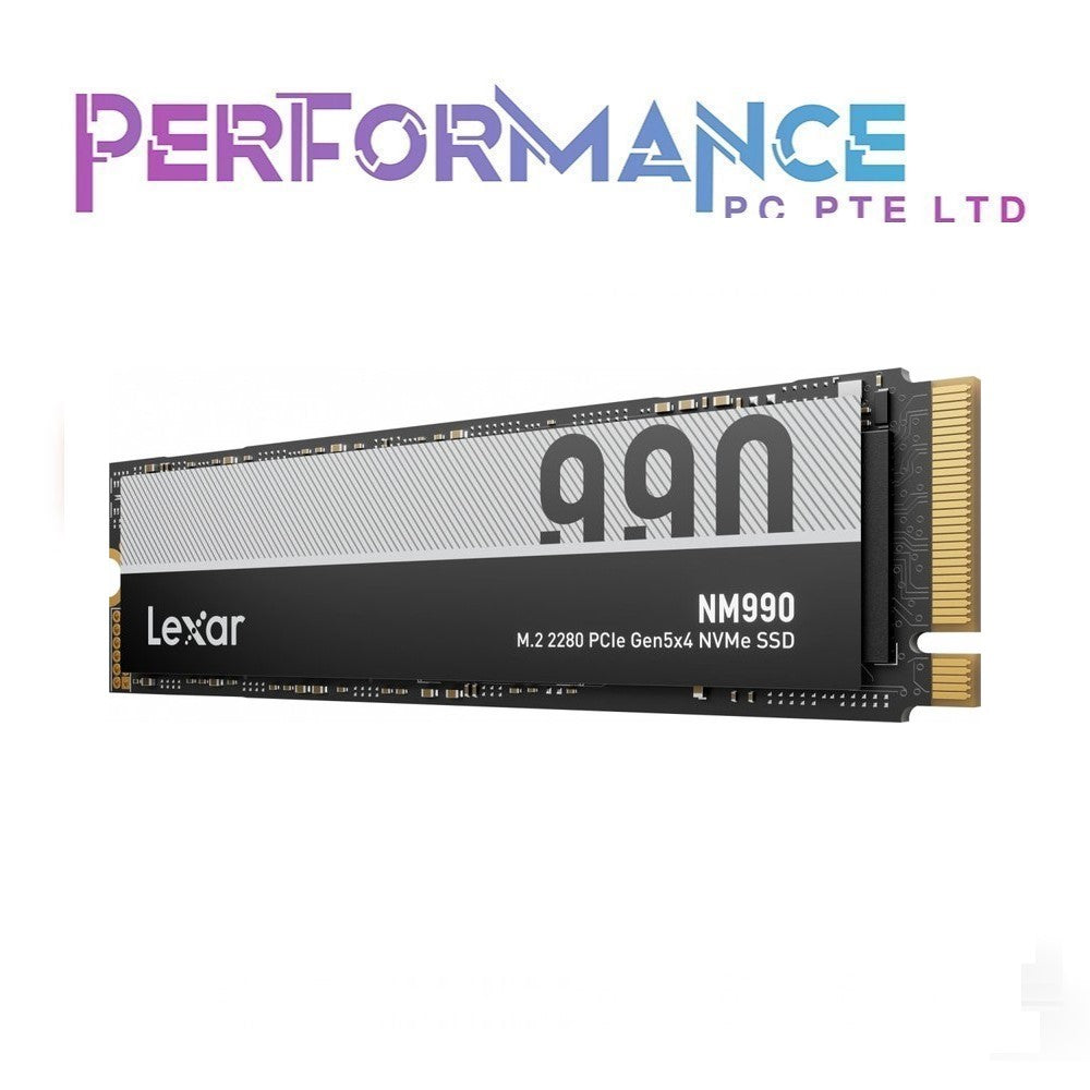 LEXAR NM990 M.2 2280 PCIE 5.0 NVME SSD 1TB/2TB/4TB (LIMITED LIFETIME WARRANTY BY TECH DYNAMIC PTE LTD)