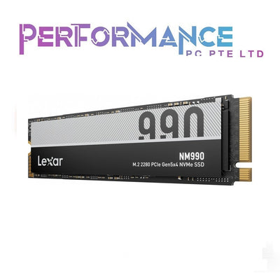 LEXAR NM990 M.2 2280 PCIE 5.0 NVME SSD 1TB/2TB/4TB (LIMITED LIFETIME WARRANTY BY TECH DYNAMIC PTE LTD)
