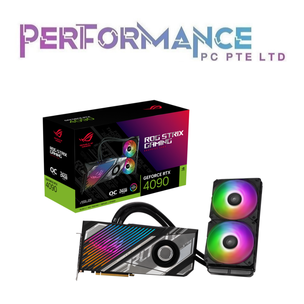 ROG STRIX LC GEFORCE RTX 4090 RTX4090 24GB GDDR6X OC EDITION (3 YEARS WARRANTY BY BAN LEONG TECHNOLOGY PTE LTD)