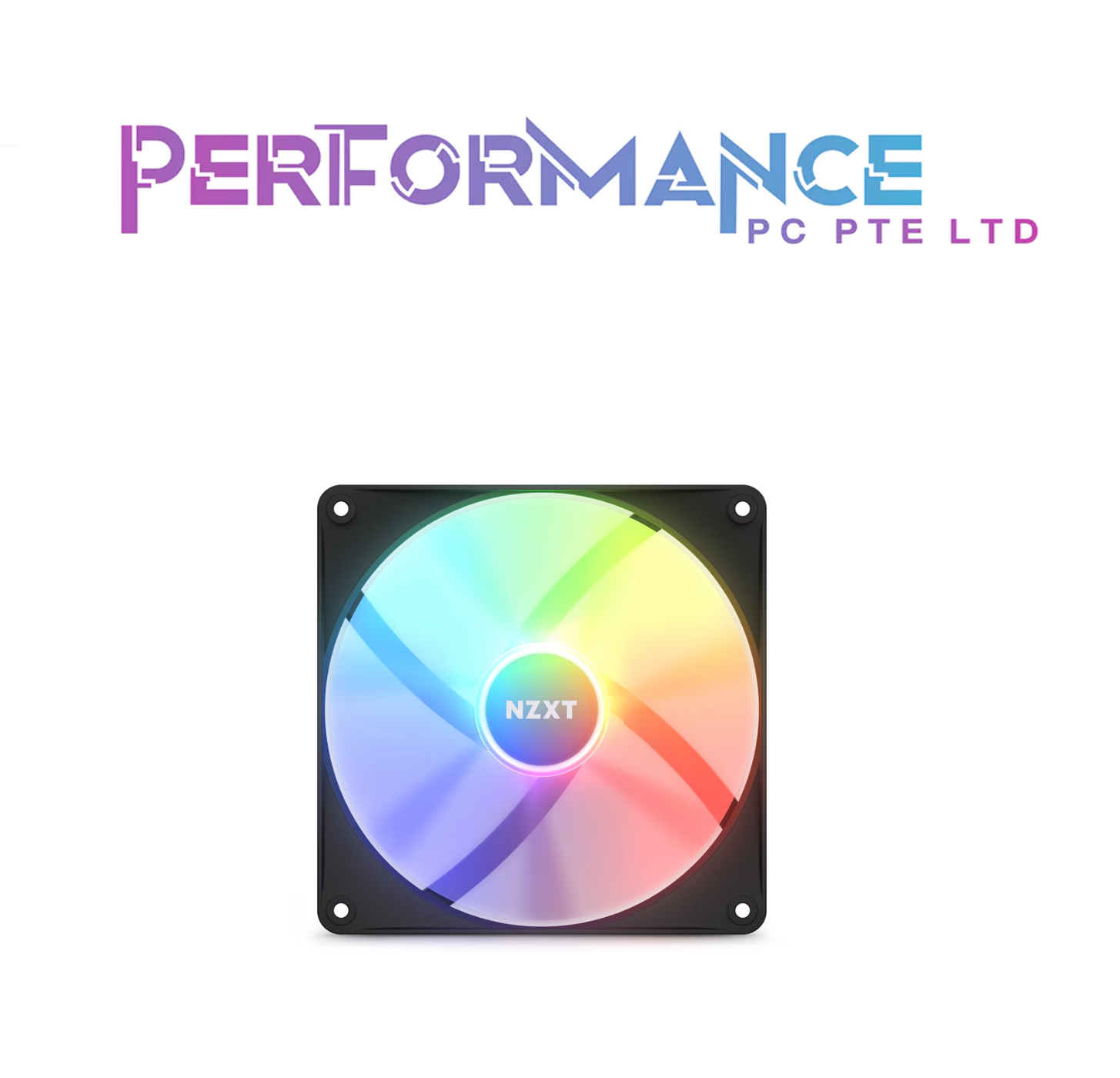 NZXT F140 RGB Core - Black/White (6 YEARS WARRANTY APPLIED ...