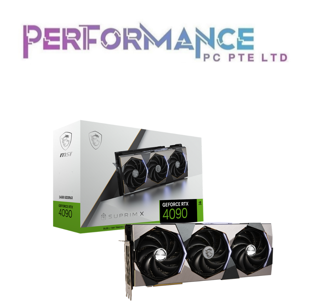 GeForce RTX 4090 SUPRIM X 24G GRAPHICS CARD (3 YEARS WARRANTY BY CORBELL TECHNOLOGY PTE LTD)