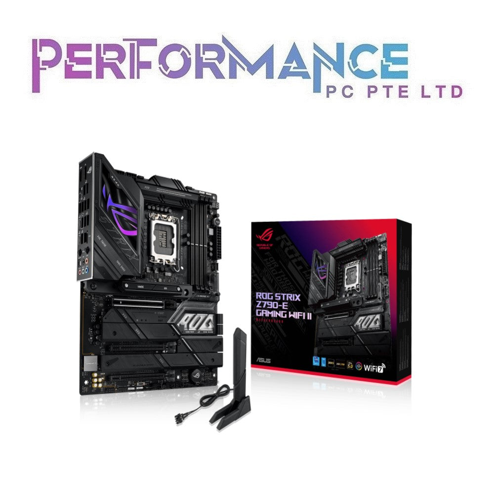 ASUS ROG STRIX Z790-E Z 790E Z790 E Z790E E GAMING WIFI II MOTHERBOARD (3 YEARS WARRANTY BY BAN LEONG TECHNOLOGY PTE LTD)