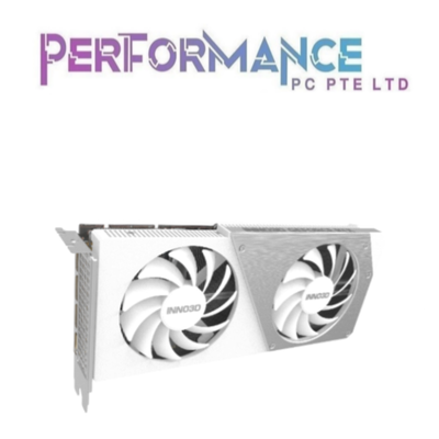 INNO3D GEFORCE RTX4060TI RTX4060 TI RTX 4060TI RTX 4060 TI 8GB / 16GB TWIN X2 GDDR6 BLACK/WHITE (3 YEARS WARRANTY BY LEAPFROG DISTRIBUTION PTE LTD)