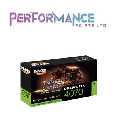 INNO3D GEFORCE RTX 4070 RTX4070 4070  TWIN X2 (3 YEARS WARRANTY BY LEAPFROG DISTRIBUTION PTE LTD)