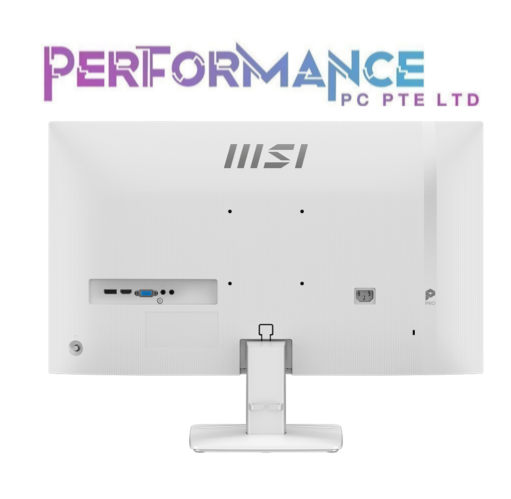 MSI PRO MP275W E2 27"/FHD/Flatscreen/IPS/120Hz WHITE MONITOR (3 YEARS WARRANTY BY CORBELL TECHNOLOGY PTE LTD)