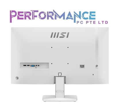 MSI PRO MP275W E2 27"/FHD/Flatscreen/IPS/120Hz WHITE MONITOR (3 YEARS WARRANTY BY CORBELL TECHNOLOGY PTE LTD)