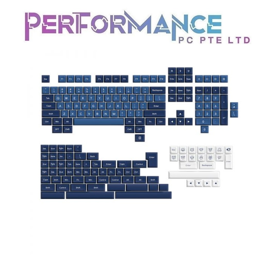 AKKO Keycap - SAL Profile - Ocean Star (195pcs ABS) (1 YEARS WARRANTY BY TECH DYNAMIC PTE LTD)