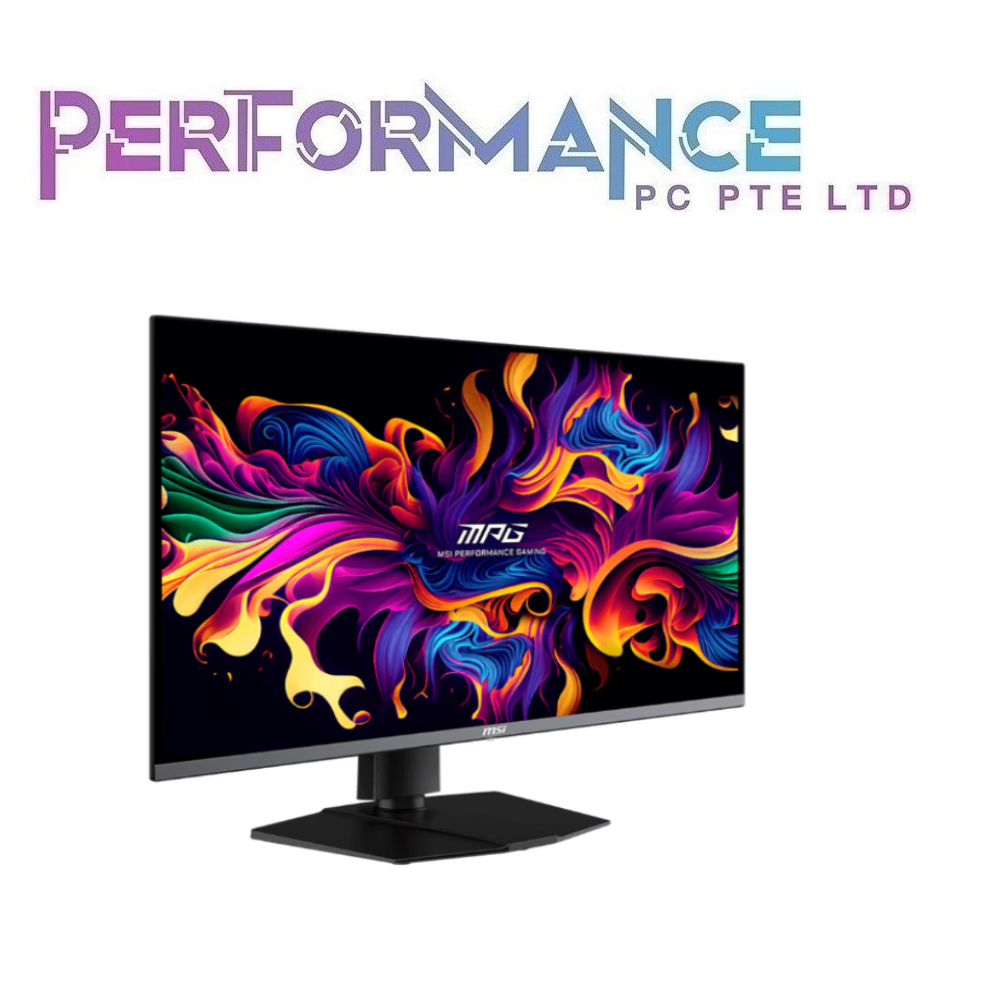 MSI MPG 321URX QD-OLED 31.5" 3840x2160 (UHD) Fastest 0.03ms(GtG) response time and 240Hz refresh rate OLED Care 2.0 reduces OLED burn-in risks gaming monitor (3 YEARS WARRANTY BY CORBELL TECHNOLOGY PTE LTD)