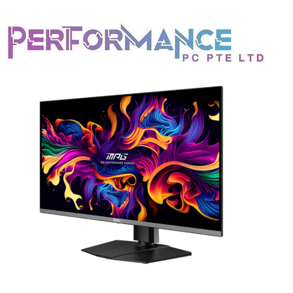 MSI MPG 321URX QD-OLED 31.5" 3840x2160 (UHD) Fastest 0.03ms(GtG) response time and 240Hz refresh rate OLED Care 2.0 reduces OLED burn-in risks gaming monitor (3 YEARS WARRANTY BY CORBELL TECHNOLOGY PTE LTD)