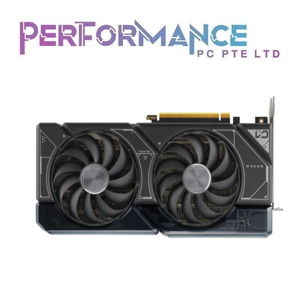 ASUS Dual GeForce RTX 4070 RTX4070 SUPER 12GB GDDR6X with two powerful Axial-tech fans (3 YEARS WARRANTY BY BAN LEONG TECHNOLOGY PTE LTD)