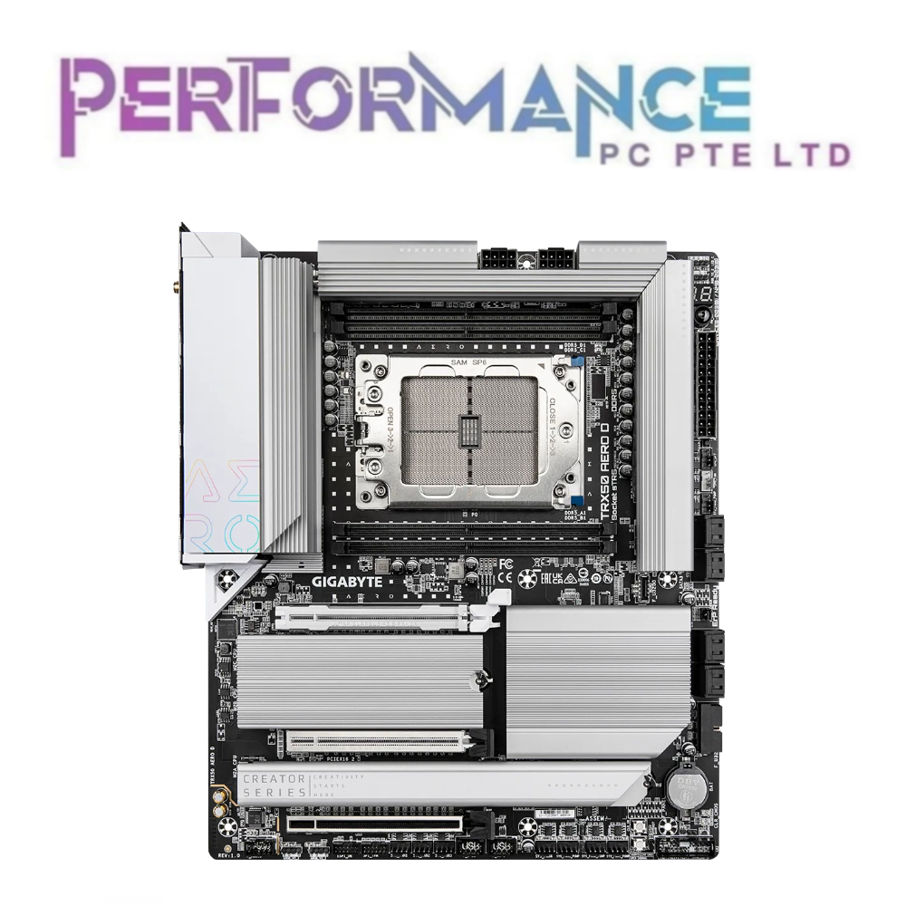 GIGABYTE TRX50 TRX 50 AERO D MOTHERBOARD (3 YEARS WARRANTY BY CDL TRADING PTE LTD)