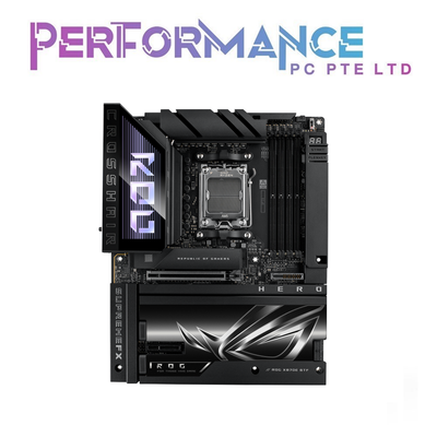 ASUS ROG CROSSHAIR X870E HERO BTF AMD X870E CHIPSET MOTHERBOARD (3 YEARS WARRANTY BY BAN LEONG TECHNOLOGIES PTE LTD)