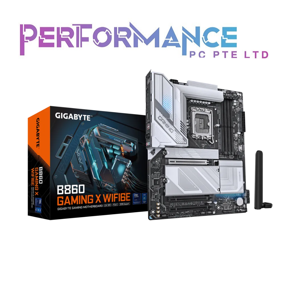 Gigabyte B860 GAMING X WIFI 6E (3 YEARS WARRANTY BY CDL TRADING PTE LTD)