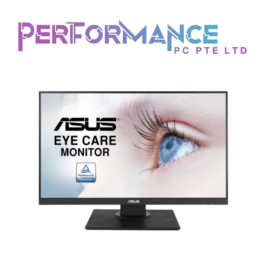 ASUS VA24DQLB Eye Care Monitor 23.8 inch Full HD IPS Frameless 75Hz Adaptive-Sync Low Blue Light Flicker Free Ergonomic Desig Wall Mountable (3 YEARS WARRANTY BY CDL TRADING PTE LTD)