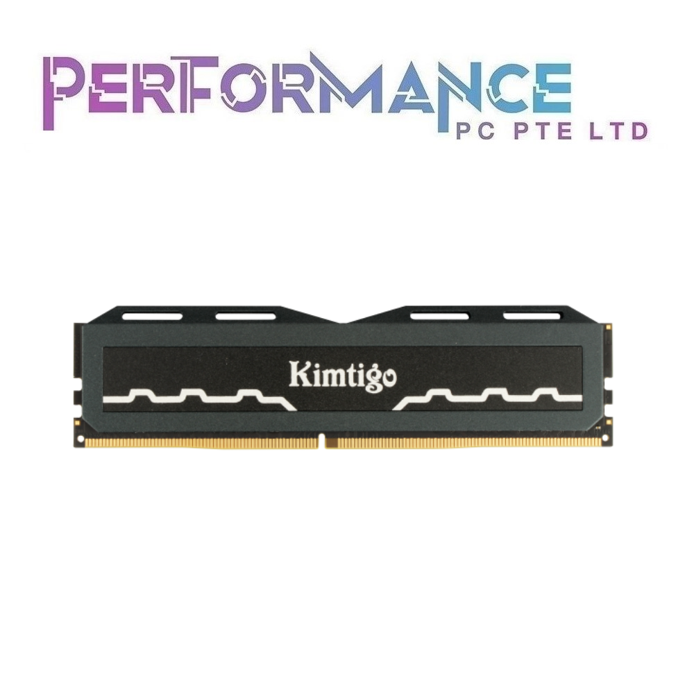 Kimtigo Wolfrine Series (With Heatsink) DDR4 8GB/16GB/32GB CL22 Single Memory (2 YEARS WARRANTY BY CORBELL TECHNOLOGY PTE LTD)