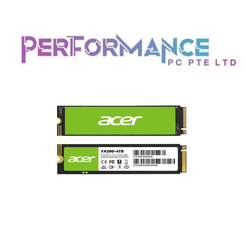 Acer FA200 FA 200 1TB M.2 2280 SSD up to Read: 7,200 MB/s | Write: 6,200 MB/S (5 years Warranty)