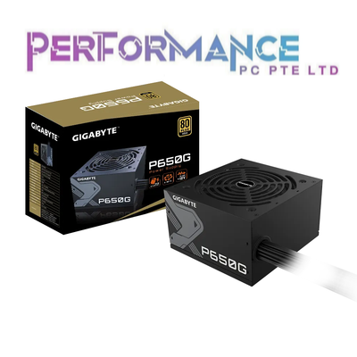 GIGABYTE P650G 650W POWER SUPPLY 80 PLUS GOLD (3 YEARS WARRANTY BY CDL TRADING PTE LTD)