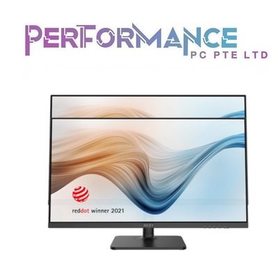 MSI Modern MD272XPW/MD272XP Black/White 27-inch IPS, 1920 x 1080 (FHD) 100Hz, 1ms, DisplayPort, HDMI (3 YEARS WARRANTY BY CORBELL TECHNOLOGY PTE LTD)