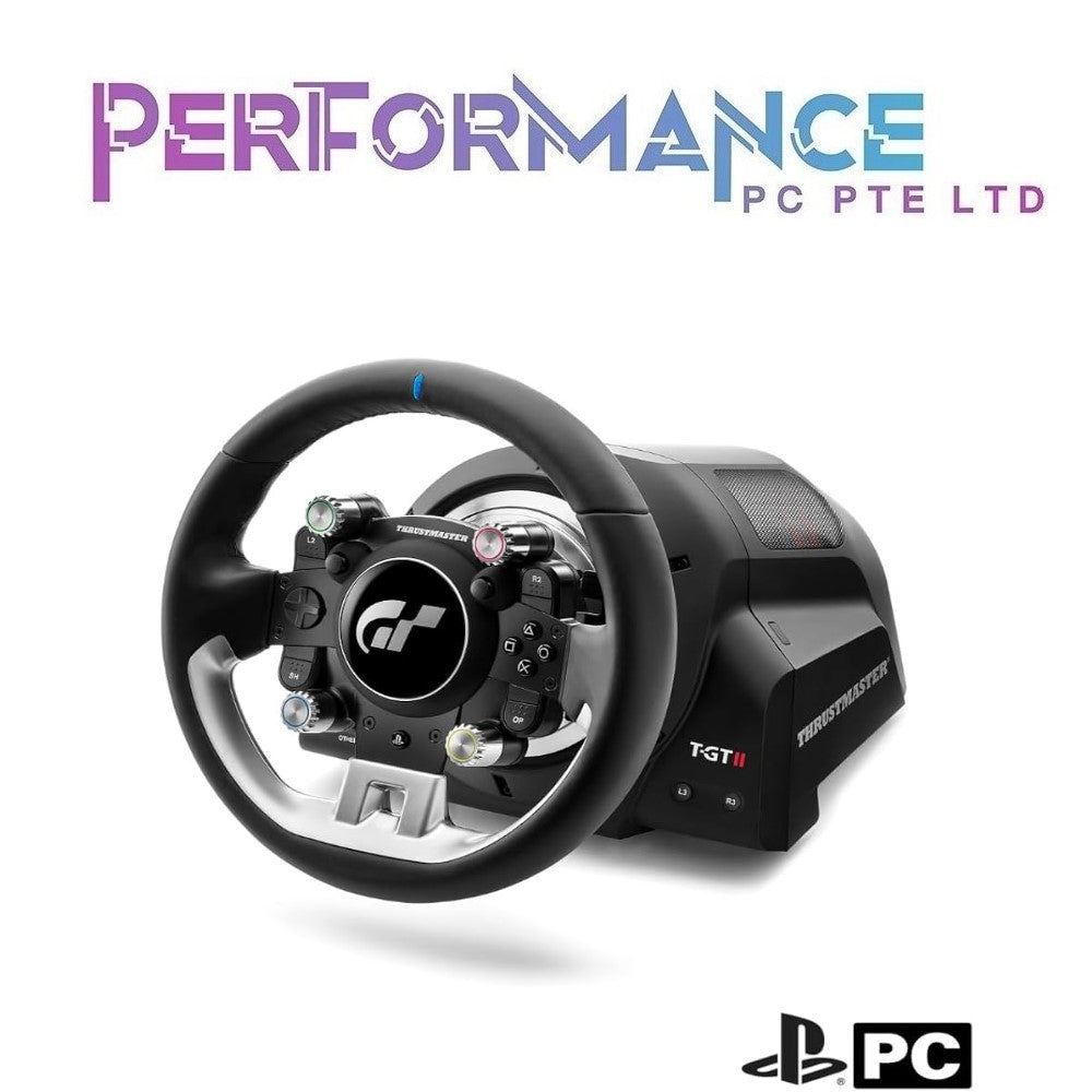 Thrustmaster T-GT II Racing Wheel with Set of 3 Pedals ( PC / PS5 / PS4 ) EXPERT LEVEL ( 1 Year warranty by Ban Leong )