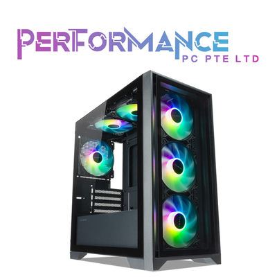 Tecware Nexus Air T3 matx Case, w/ 6 x ARGB Fans (1 YEAR WARRANTY BY TECH DYNAMIC PTE LTD)