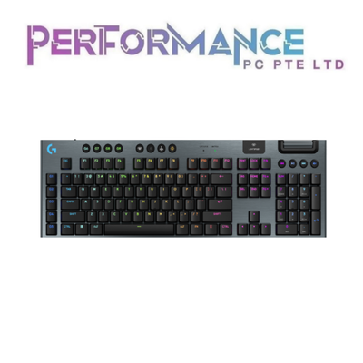 LOGITECH G915 X LIGHTSPEED BLACK/White KB GL-TACTILE/GL-LINEAR (2 YEARS WARRANTY BY BAN LEONG TECHNOLOGIES PTE LTD)