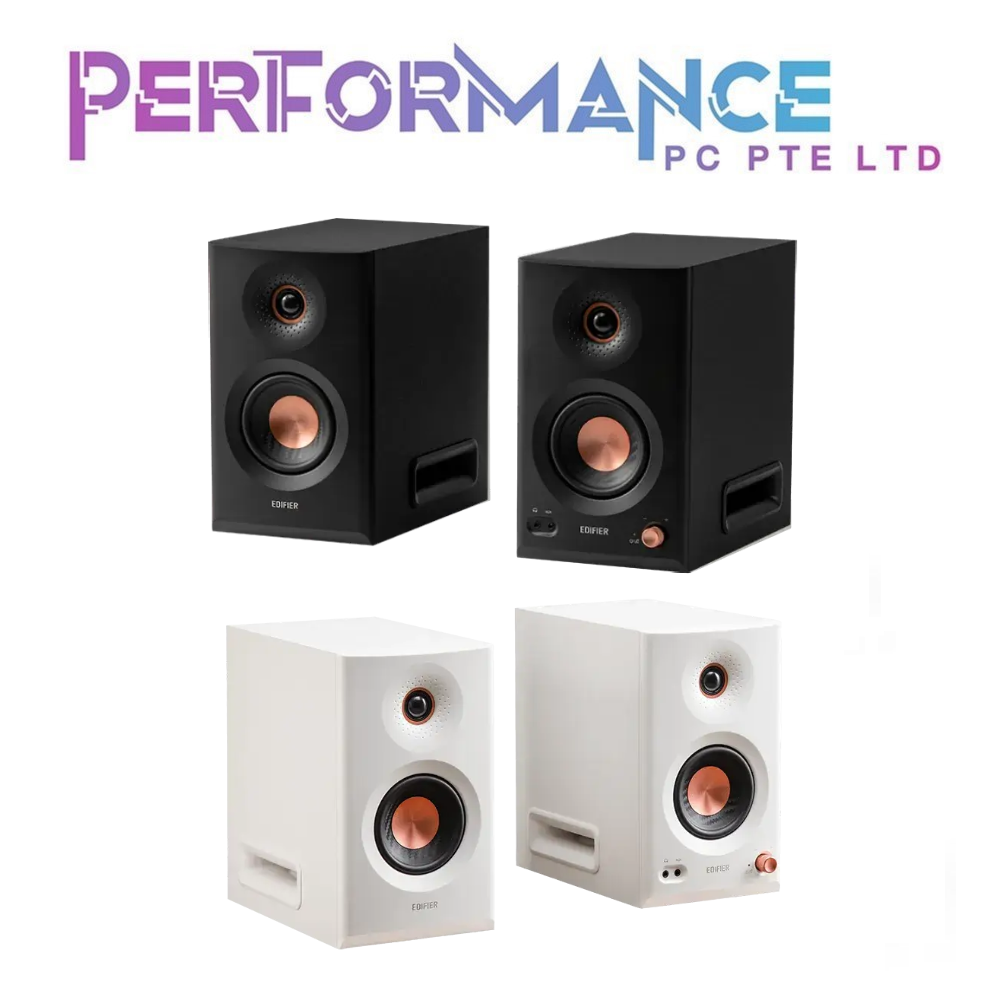 EDIFIER MR5 Tri-amped Powered Studio Monitor Speakers BLACK/WHITE (2 YEARS WARRANTY BY BAN LEONG TECHNOLOGIES PTE LTD)