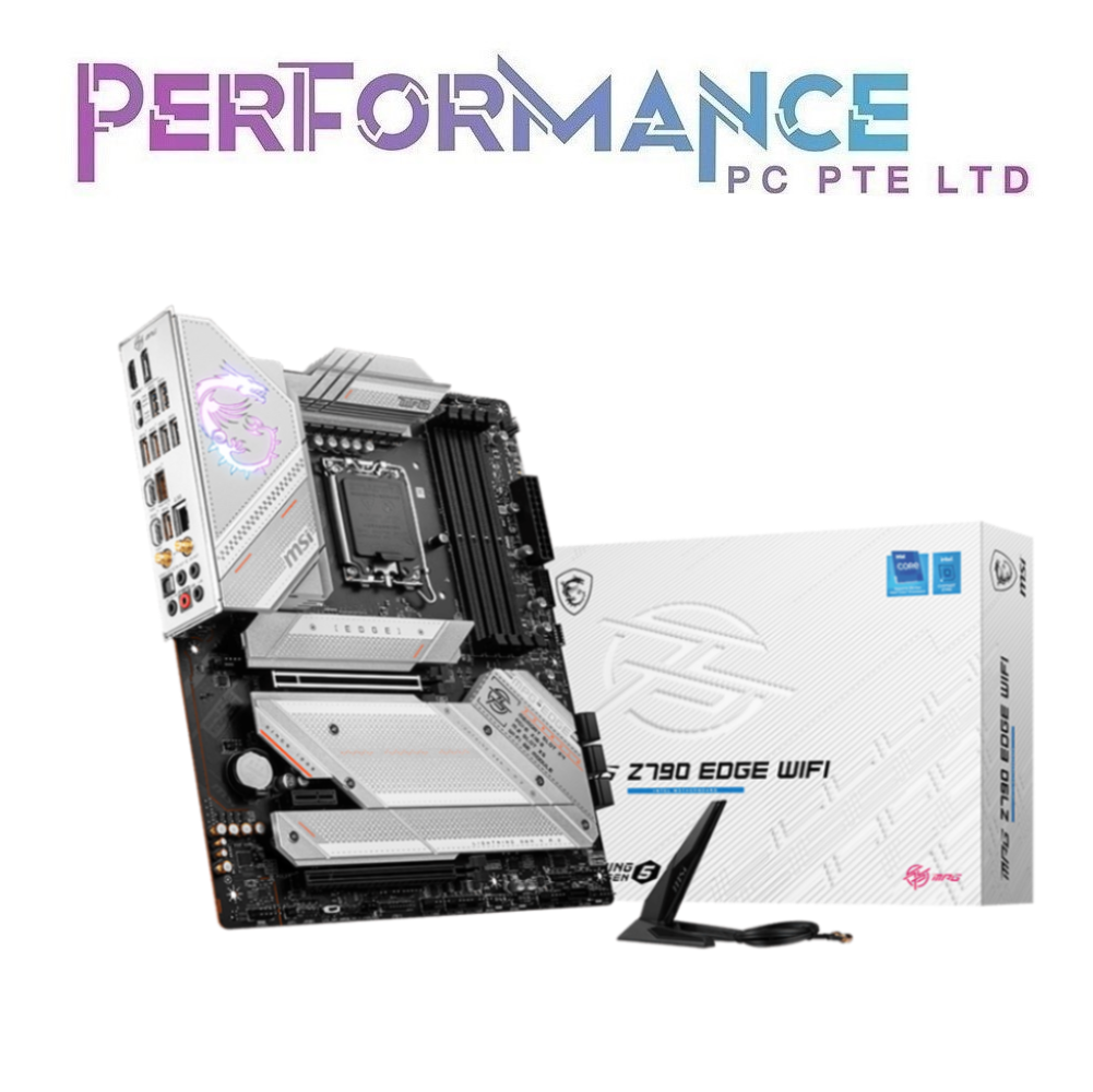 MSI MPG Z790 Z 790 EDGE WIFI MOTHERBOARD (3 YEARS WARRANTY BY CORBELL TECHNOLOGY PTE LTD)