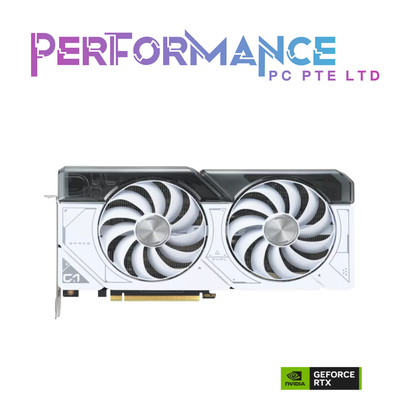 ASUS Dual GeForce RTX4070 RTX 4070 White Edition 12GB GDDR6X (3 YEARS WARRANTY BY BAN LEONG TECHNOLOGY PTE LTD)