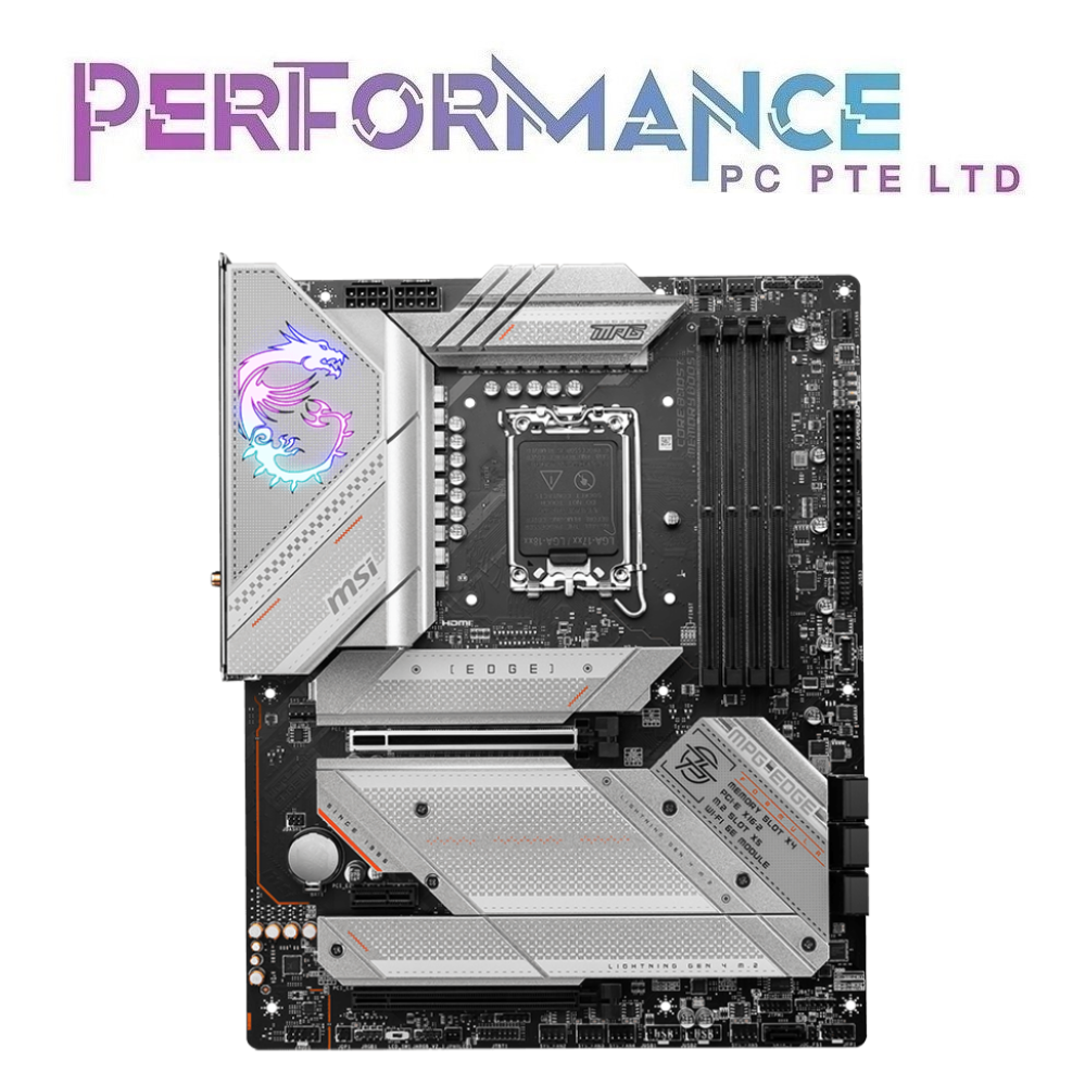 MSI MPG Z790 Z 790 EDGE WIFI MOTHERBOARD (3 YEARS WARRANTY BY CORBELL TECHNOLOGY PTE LTD)