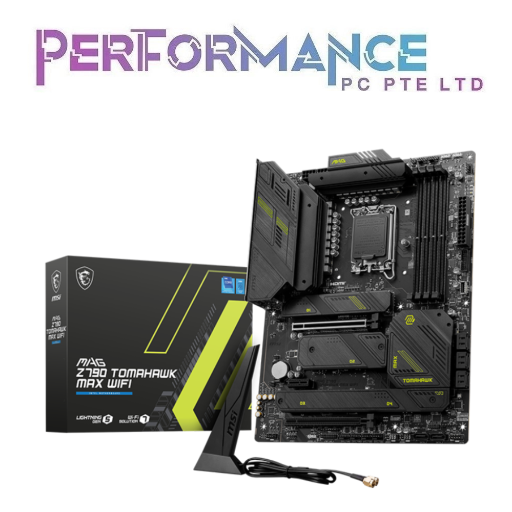 MSI MAG Z790 Z 790 TOMAHAWK MAX WIFI MOTHERBOARD (3 YEARS WARRANTY BY CORBELL TECHNOLOGY PTE LTD)