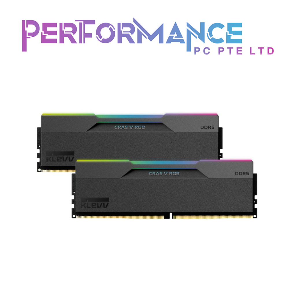 KLEVV Cras V RGB DDR5 6000 CL30 (2x16GB) (LIMITED LIFETIME WARRANTY BY TECH DYNAMIC PTE LTD)