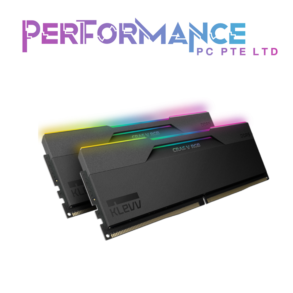 KLEVV Cras V RGB DDR5 6000 CL30 (2x16GB) (LIMITED LIFETIME WARRANTY BY TECH DYNAMIC PTE LTD)