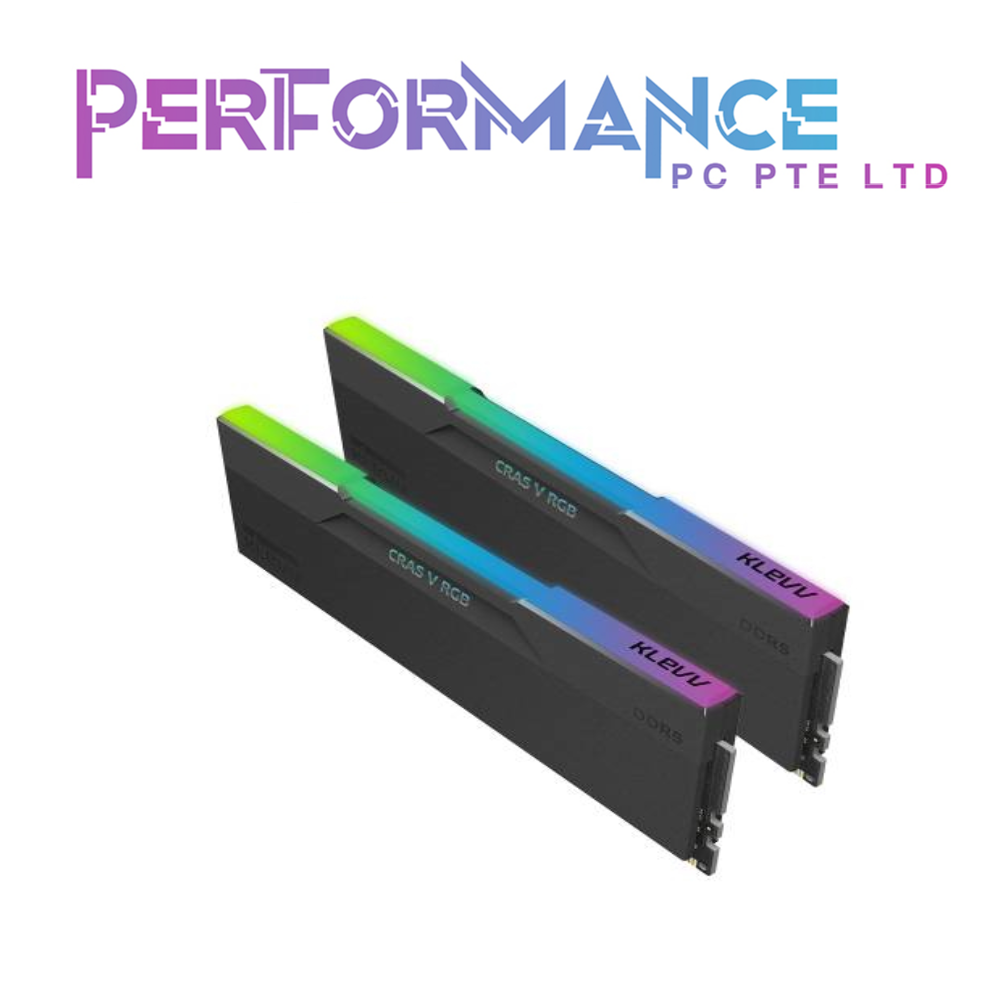 KLEVV Cras V RGB DDR5 6000 CL30 (2x16GB) (LIMITED LIFETIME WARRANTY BY TECH DYNAMIC PTE LTD)