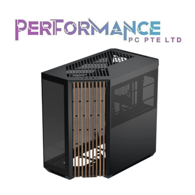 APNX V1 PC CASE BLACK/WHITE/WOOD BLACK (2 YEAR WARRANTY BY CORBELL)