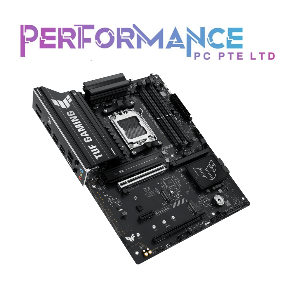 ASUS TUF GAMING B850-E WIFI AMD B850 DDR5 MOTHERBOARD (3 YEARS WARRANTY BY BAN LEONG TECHNOLOGIES PTE LTD)